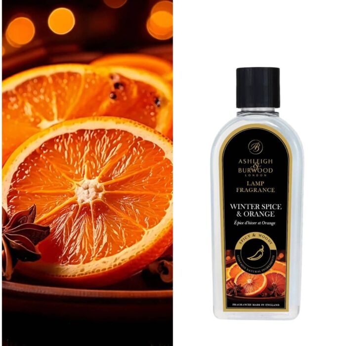 Ashleigh & Burwood Winter Spice & Orange Lamp Fragrance - 500ml